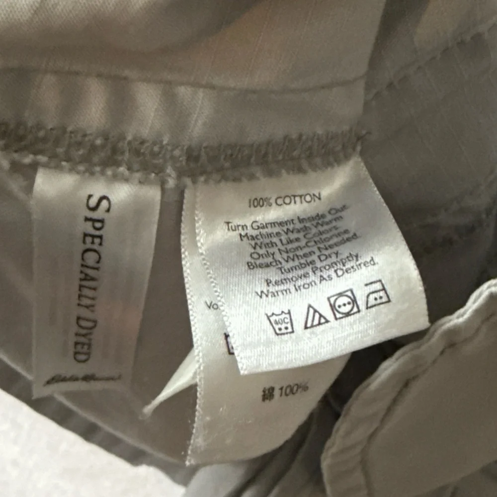 Eddie Bauer Button Front Shirt Jacket Women’s Petite Size M 100% Cotton Snaps - Picture 5 of 9